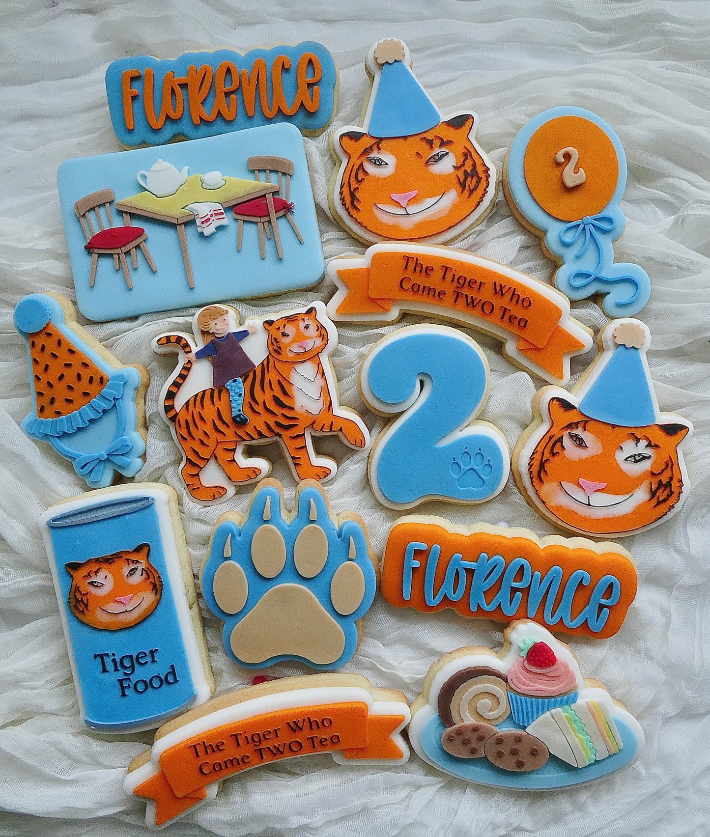 PRELOVED tiger FULL SET stamp & cutters