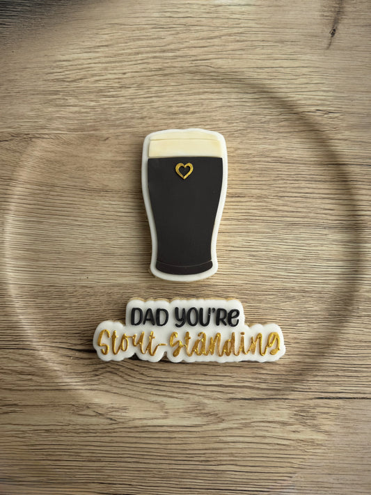 Stout-standing Dad