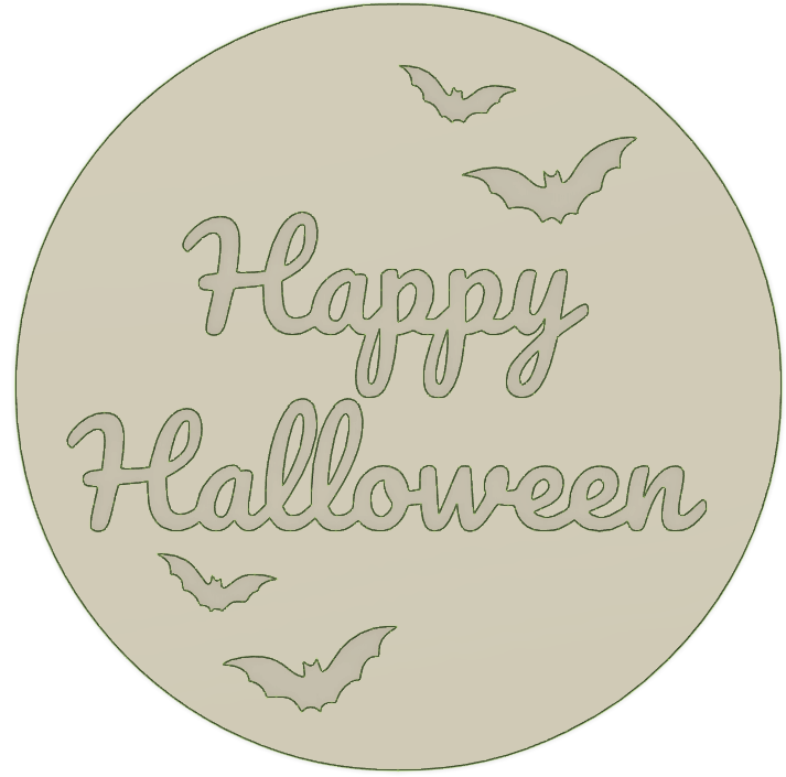 Happy Halloween Embosser