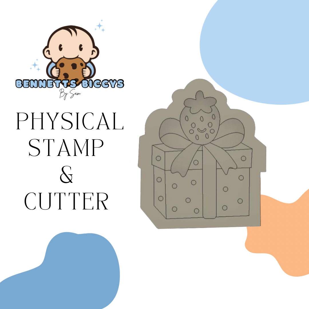 Strawberry Giftbox Stamp and Cutter