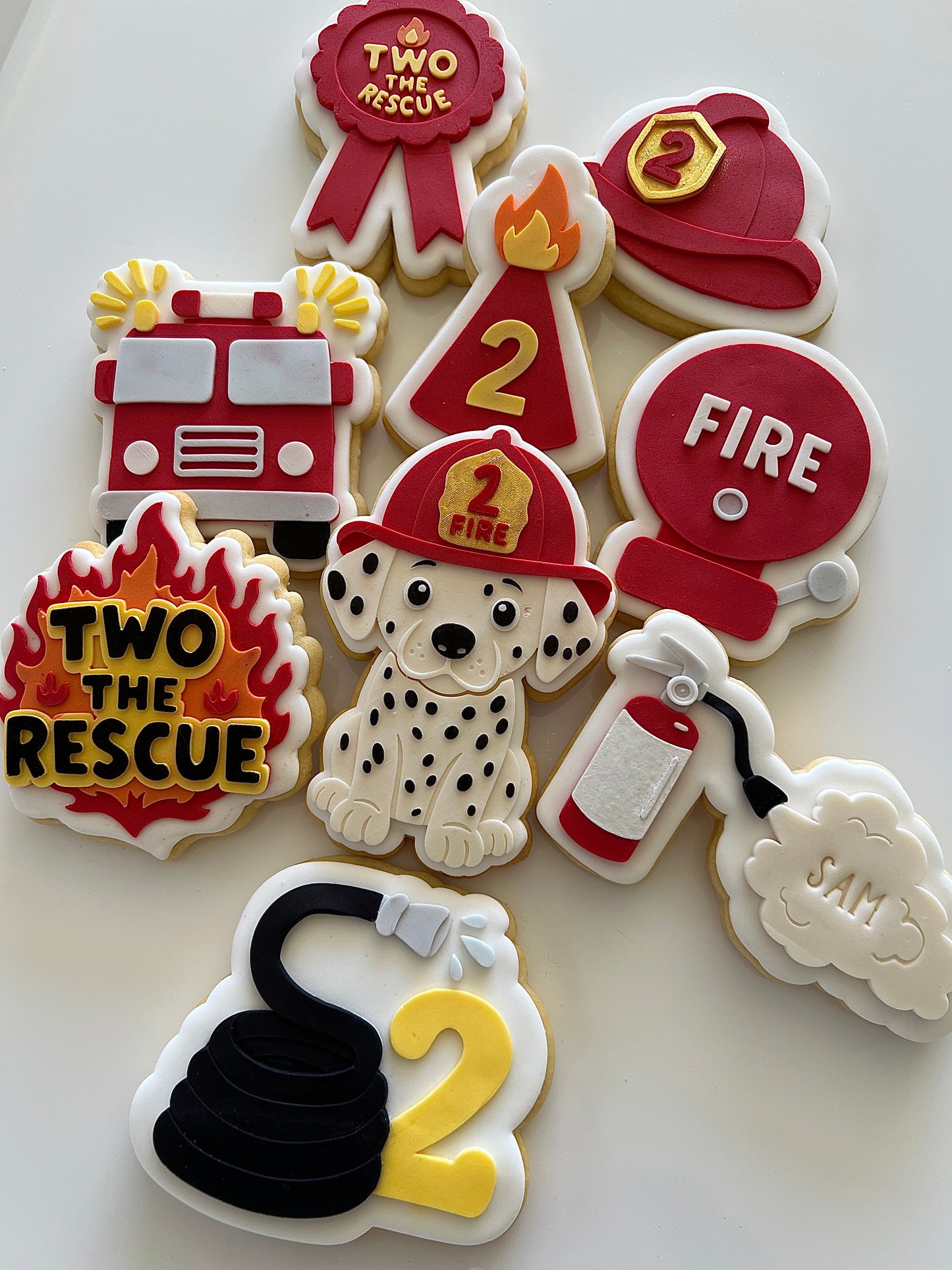 Fire Truck Stamp and Cutter