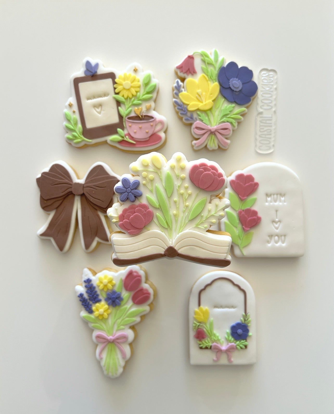 Floral Book Stamp and Cutter