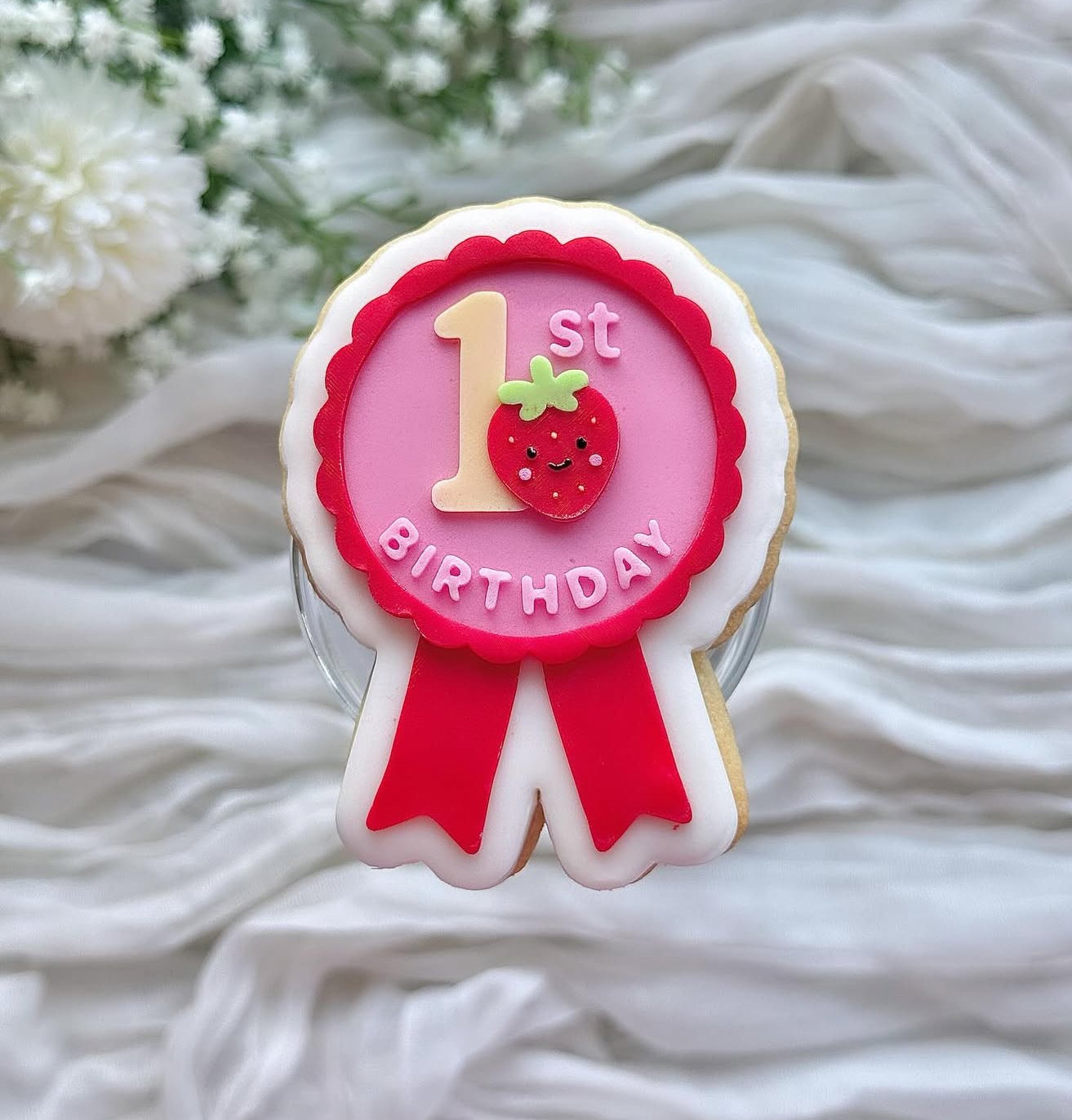 Strawberry Rosette Stamp and Cutter