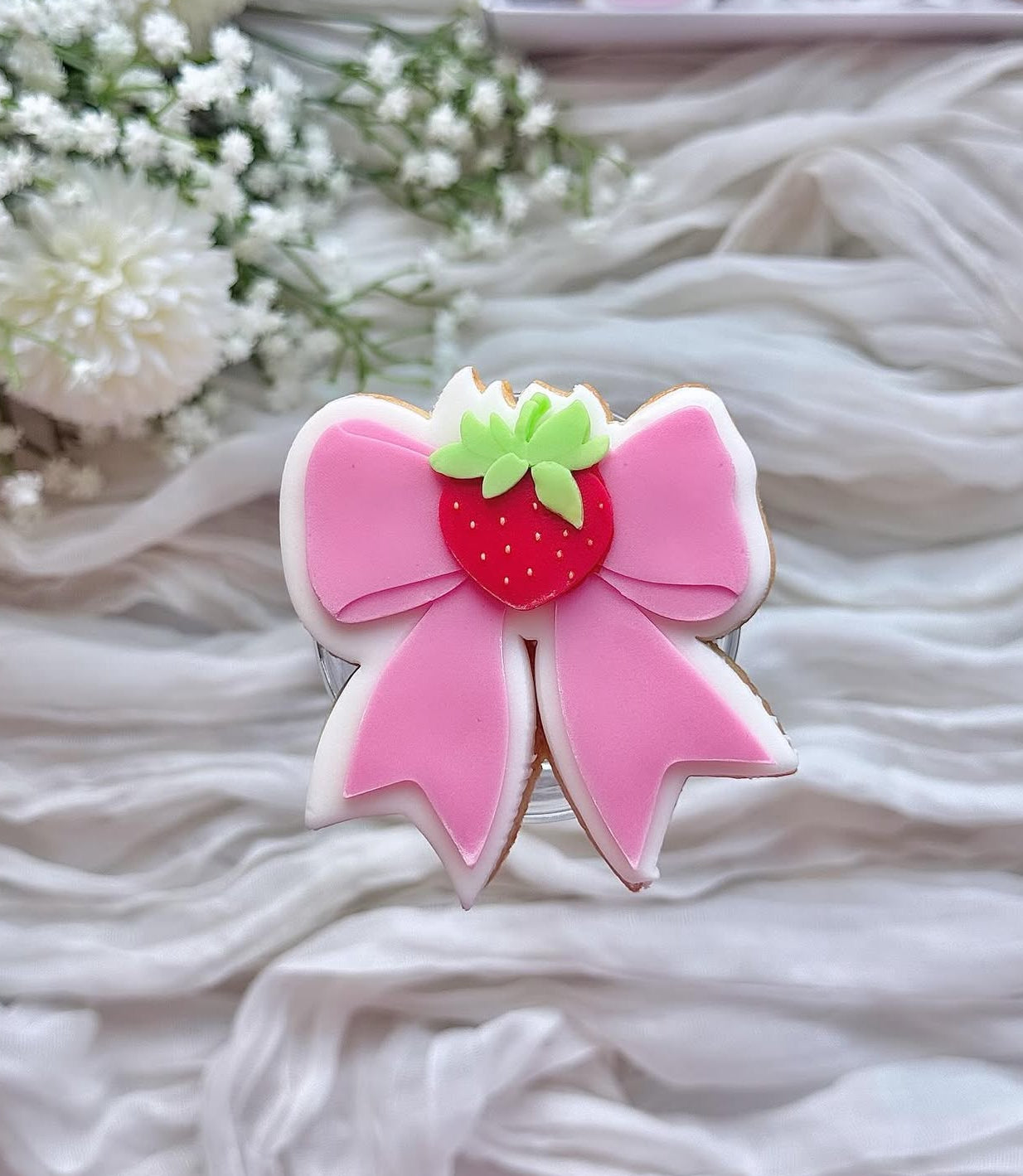 Strawberry Bow Stamp and Cutter