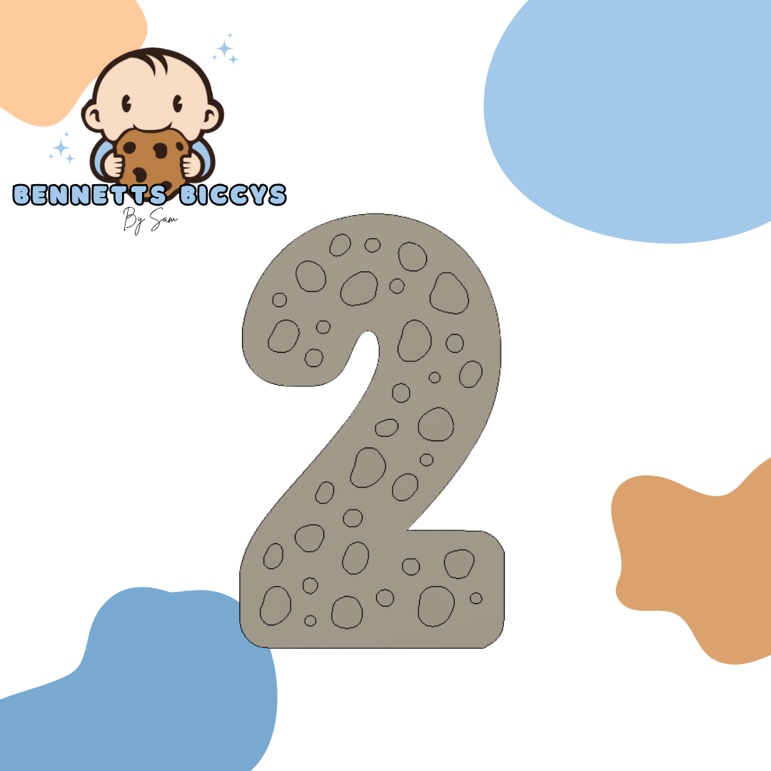 Custom Dalmatian Print Number