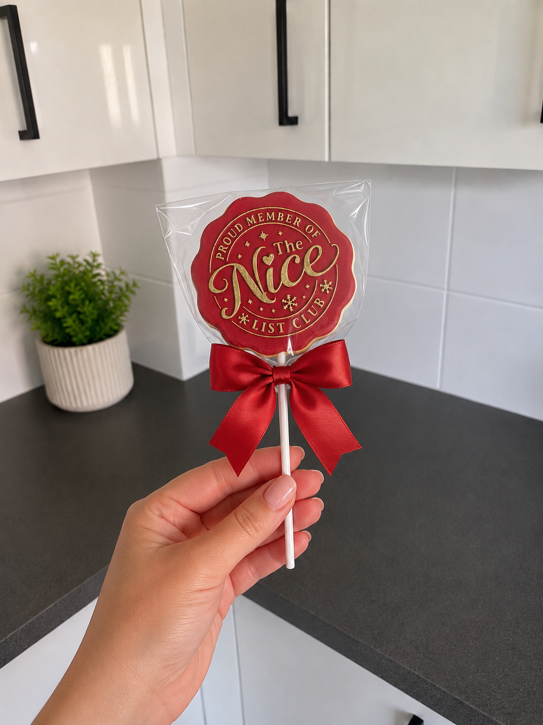 Nice List Biscuit Lolly