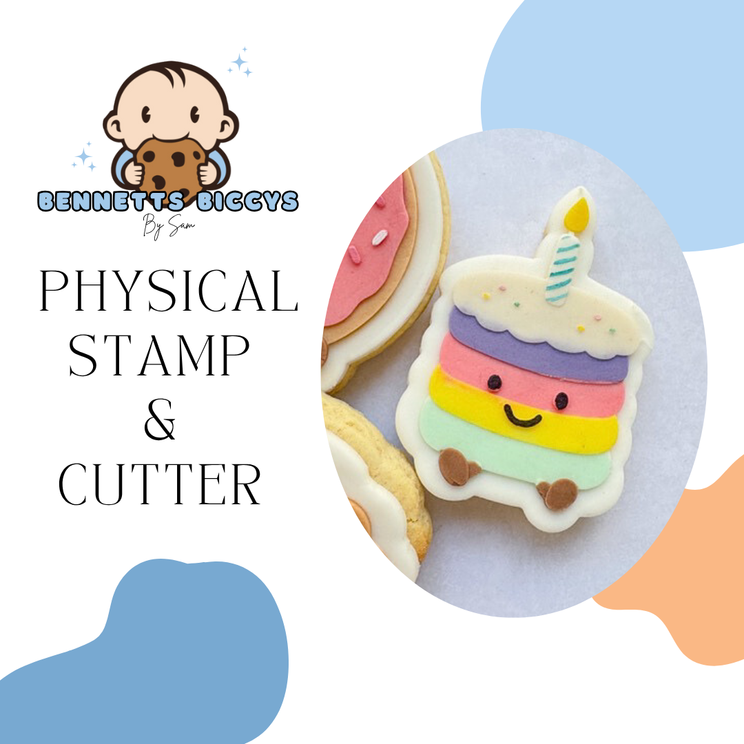 Birthday Cake Stamp and Cutter