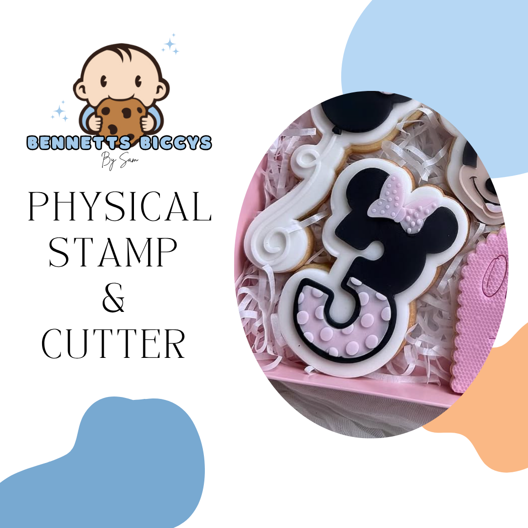 Cute Mouse 3 Stamp & Cutter