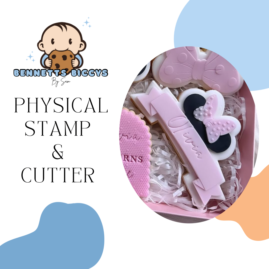 Cute Mouse Balloon Stamp & Cutter