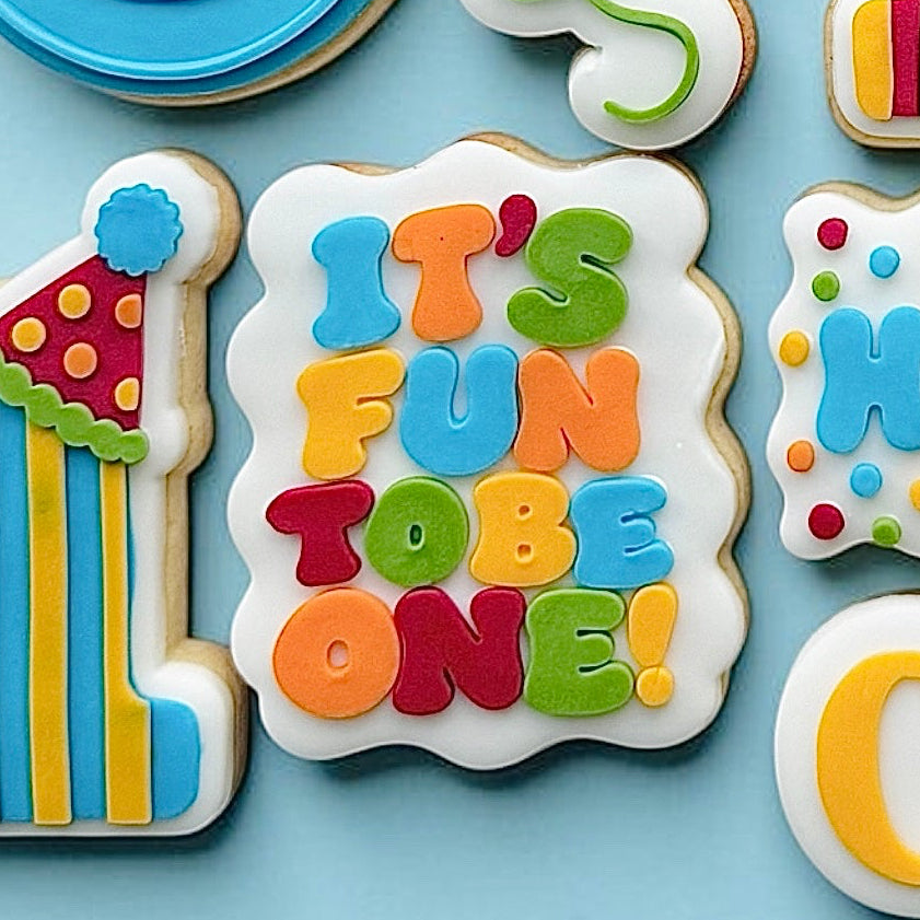 It’s Fun to be One (Bubble Font)