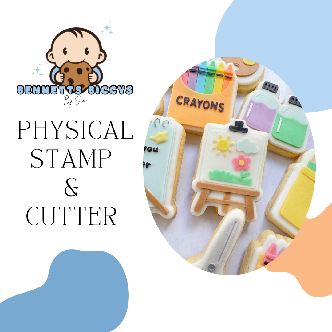 Easel Painting Stamp and Cutter