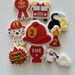 Fire Helmet & 2 Stamp and Cutter