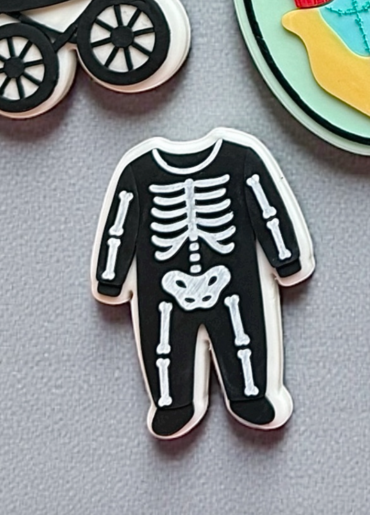Skeleton Baby Romper