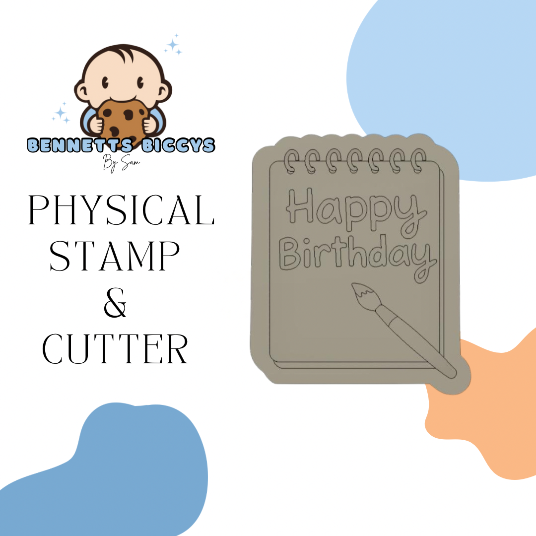 Note Pad Stamp and Cutter