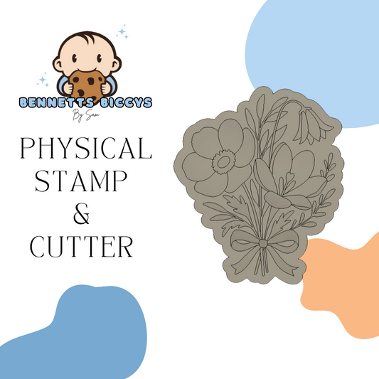 Floral Bunch Stamp and Cutter