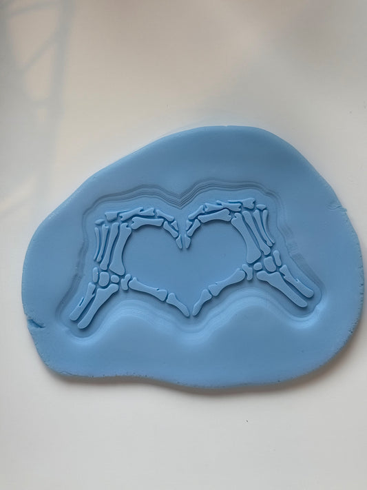 Skeleton Heart Hands