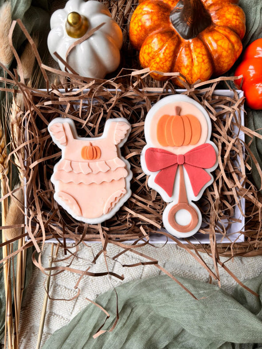 Pumpkin Frilly Romper