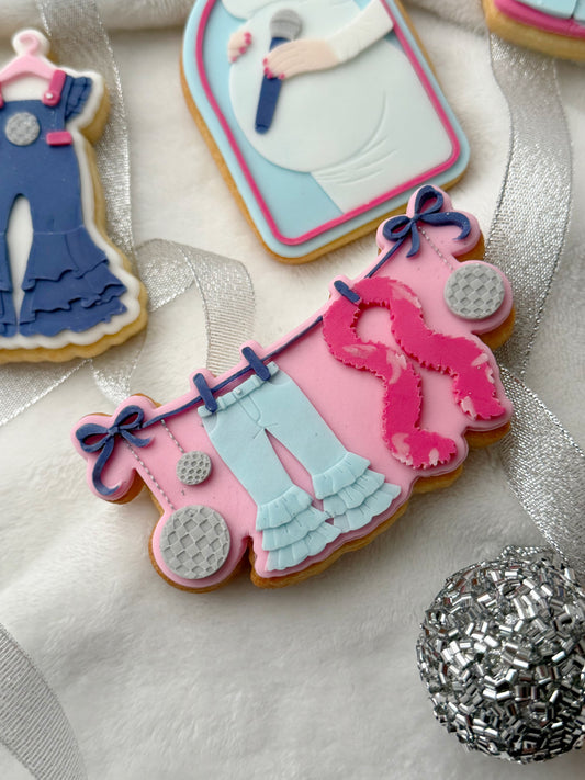 80s Baby Washing Line