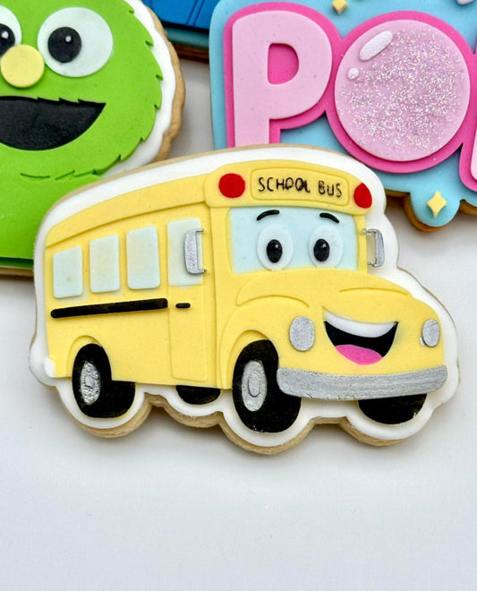 School Bus Stamp and Cutter