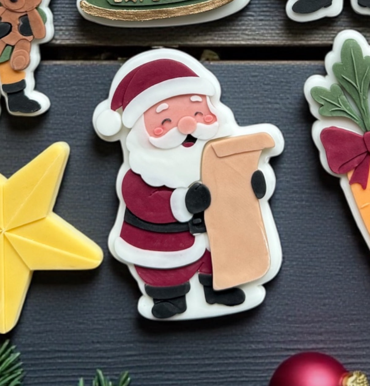 Santa with List