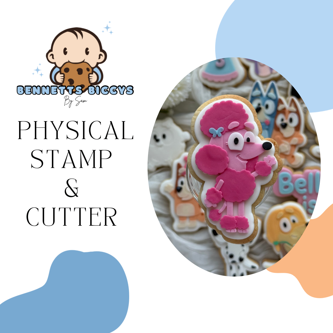 Poodle Stamp and Cutter