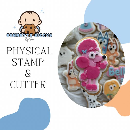 Poodle Stamp and Cutter