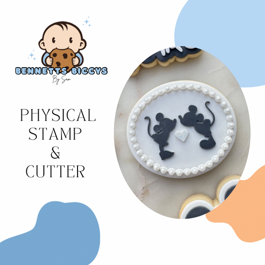 Mouse Silhouette Stamp and Cutter