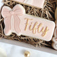 Fifty Bow Plaque