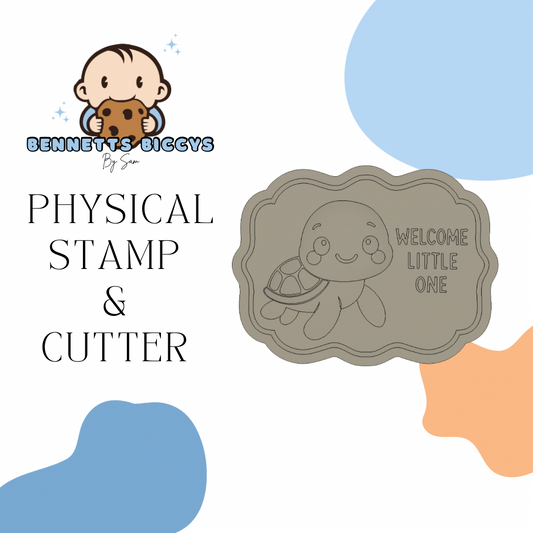 Welcome Little One Stamp and Cutter