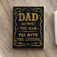 Dad Whiskey Label