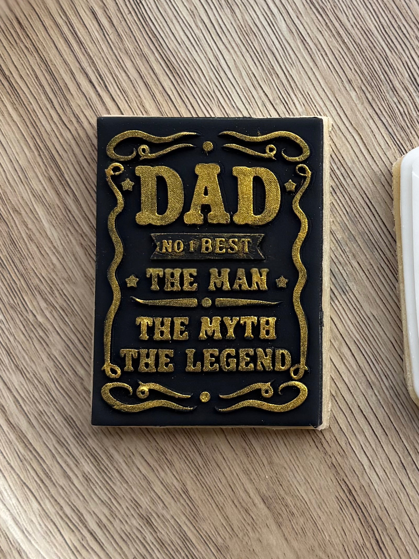 Dad Whiskey Label