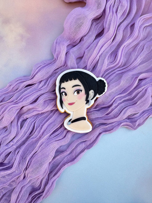 Black Hair Singer Stamp and Cutter