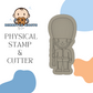 London Guard Stamp and Cutter