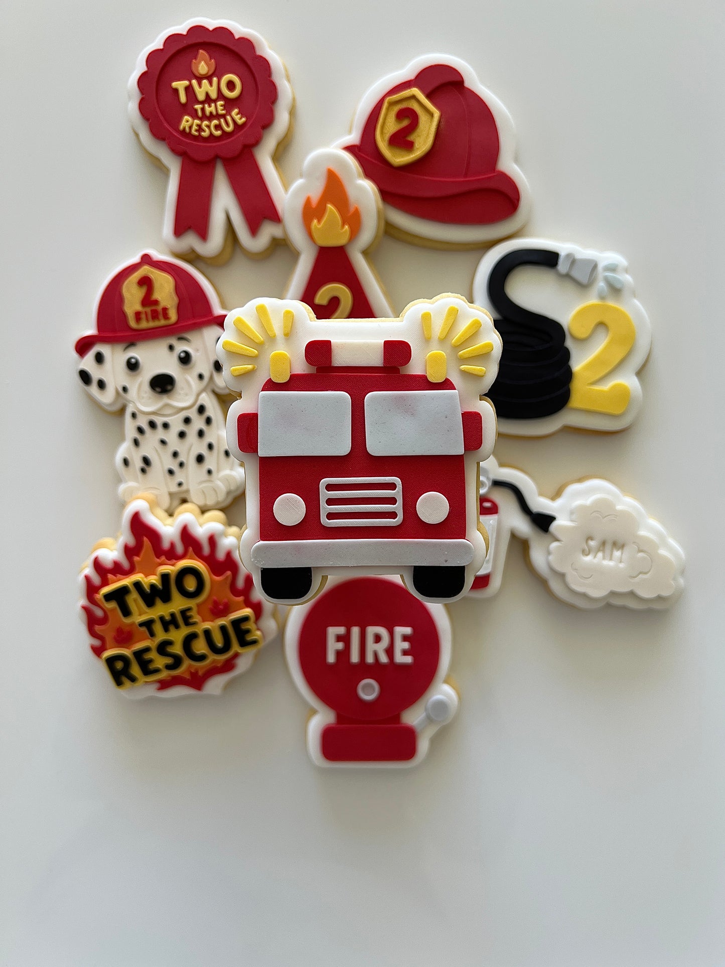Fire Truck Stamp and Cutter
