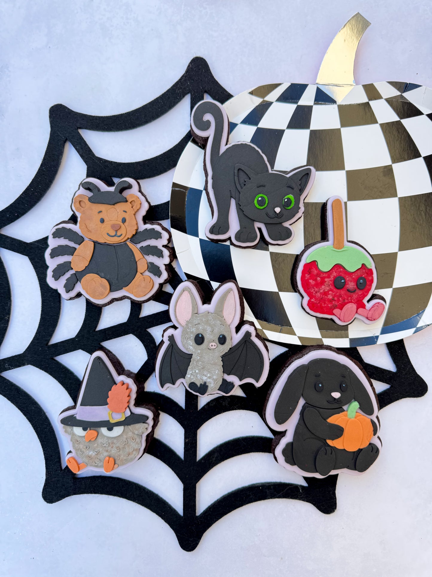 Bunny Plush with Pumpkin