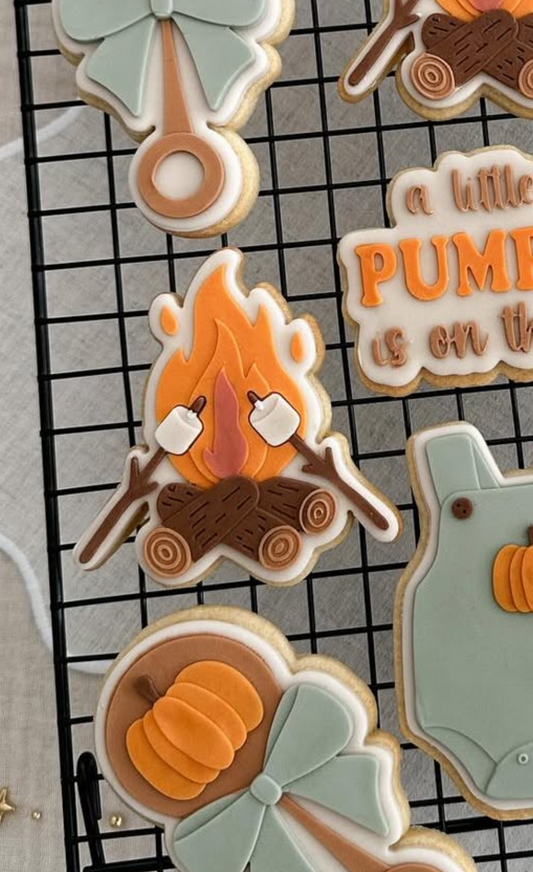 Camp Fire Stamp and Cutter