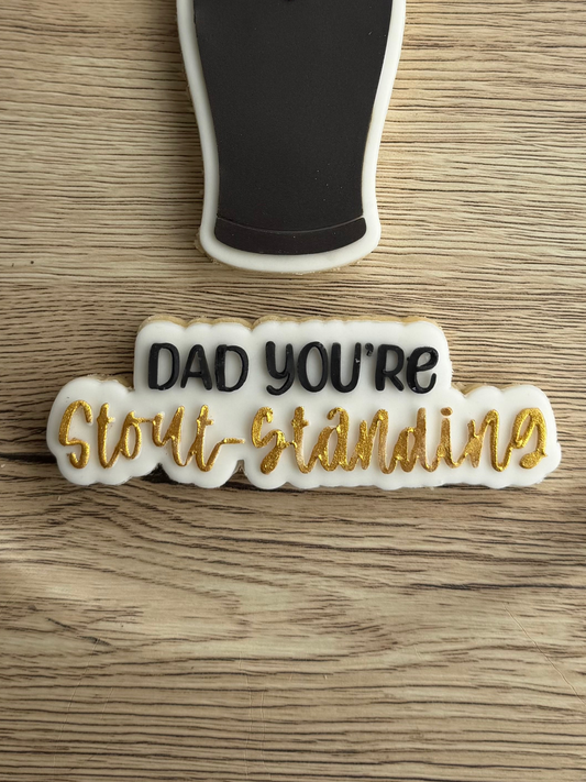 Stout-standing Dad