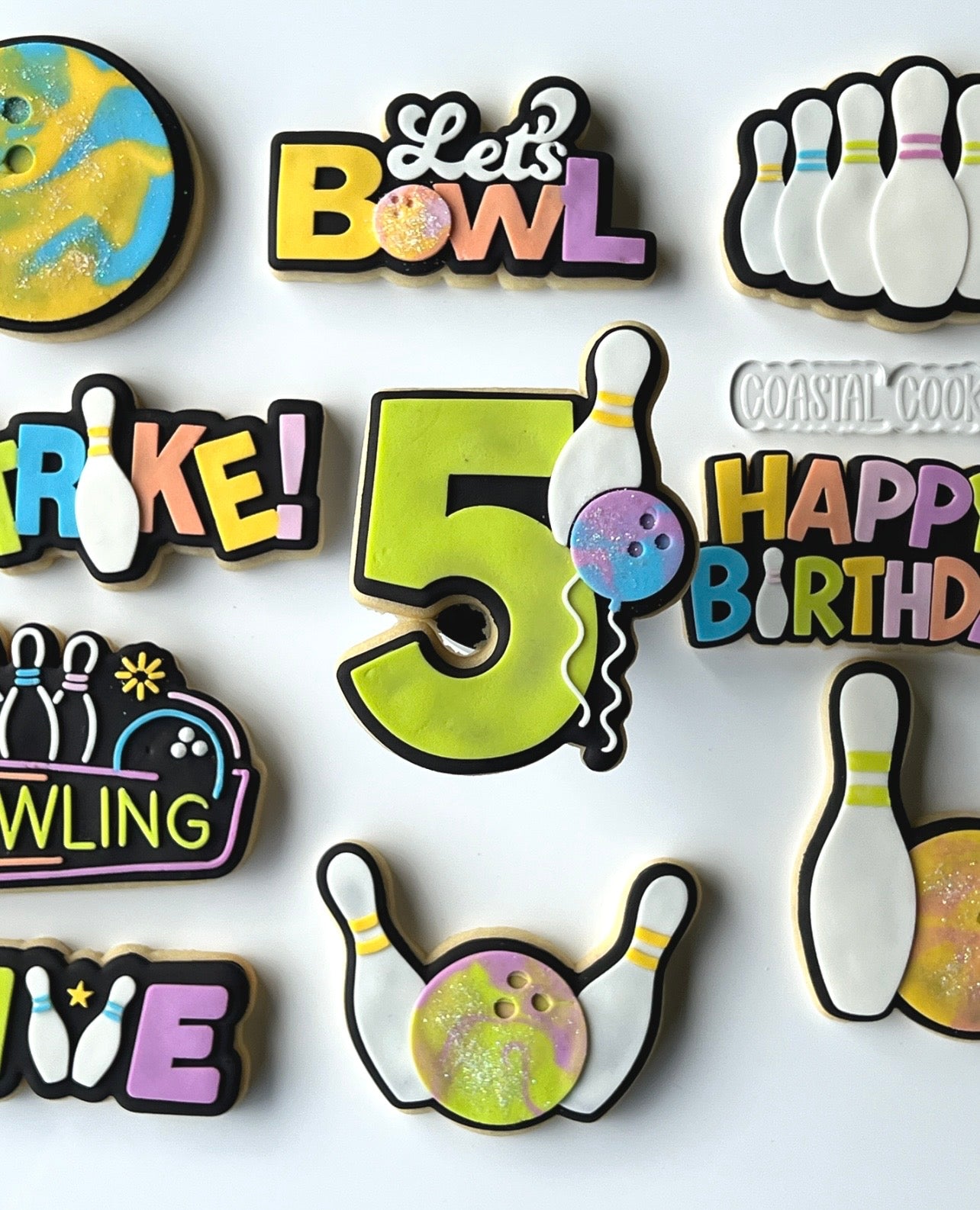Bowling Five Balloons