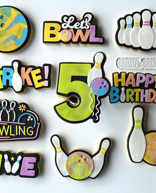 Bowling Five Balloons