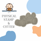Mouse Racing Car Stamp and Cutter