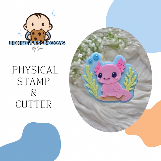 Axolotl Stamp and Cutter