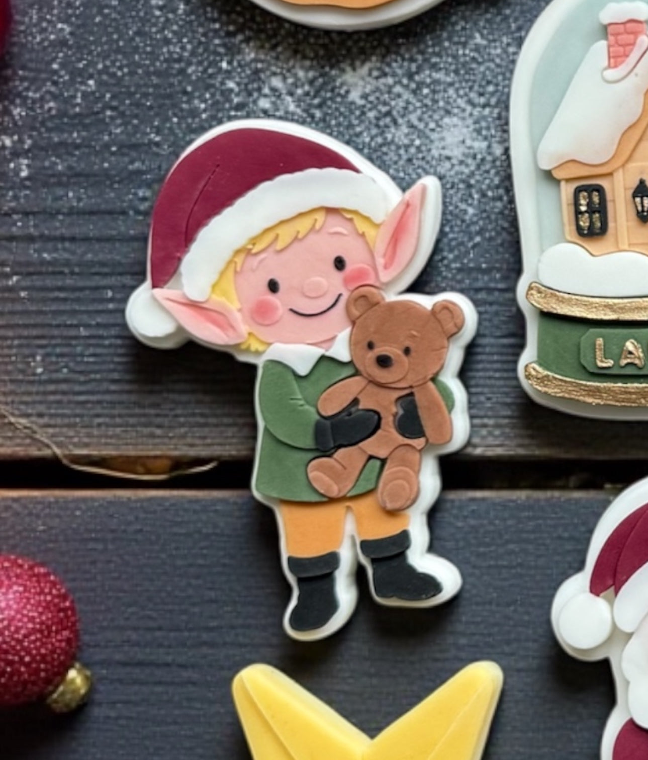 Elf with Bear