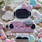 Girly Astronaut with name Stamp and Cutter