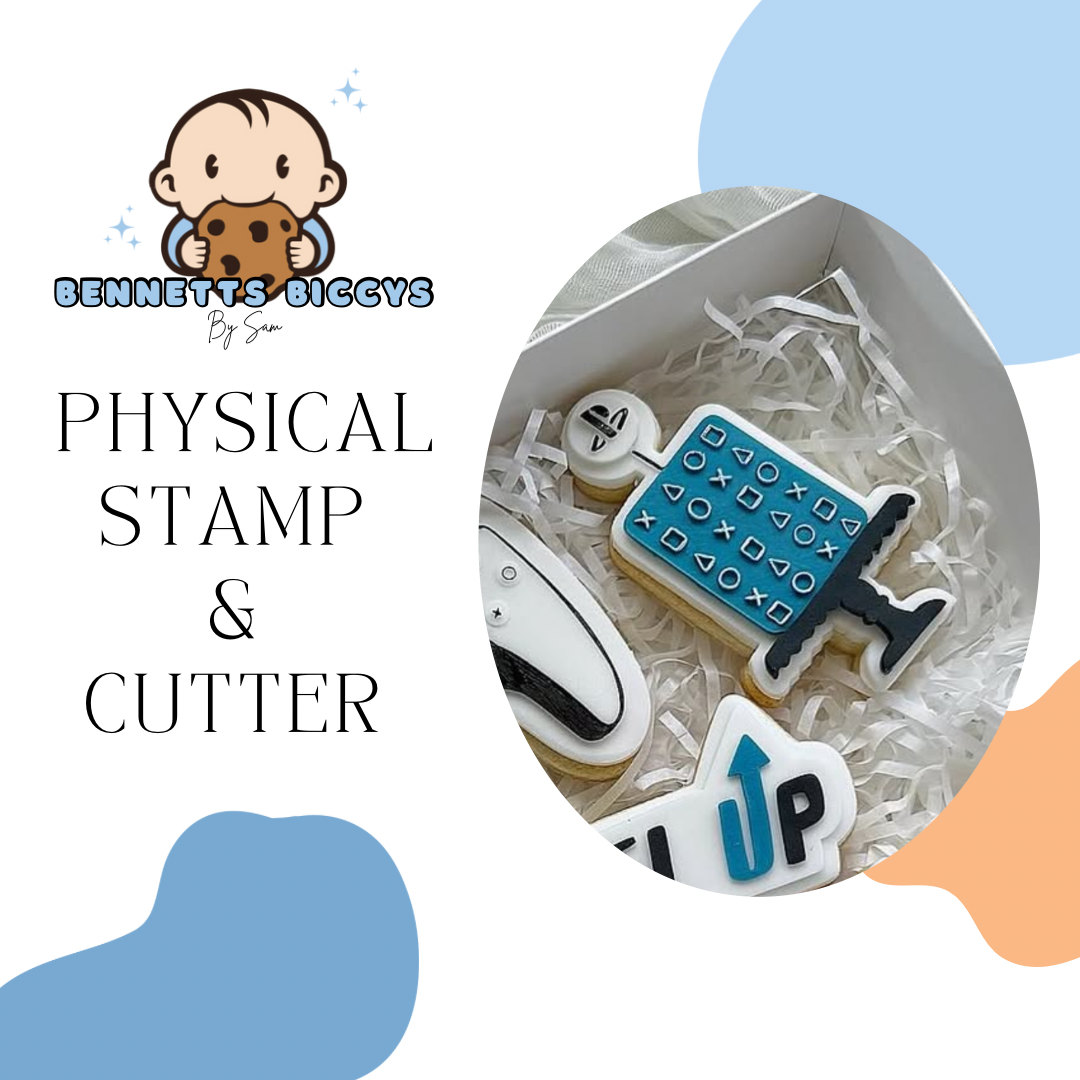 Gaming Cake Stamp & Cutter