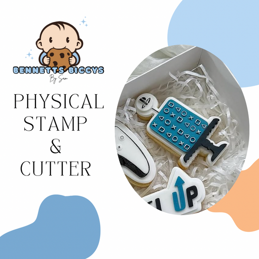 Gaming Cake Stamp & Cutter