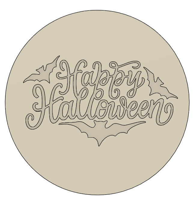 Happy Halloween Embosser