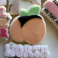 Peach Bum Stamp and Cutter