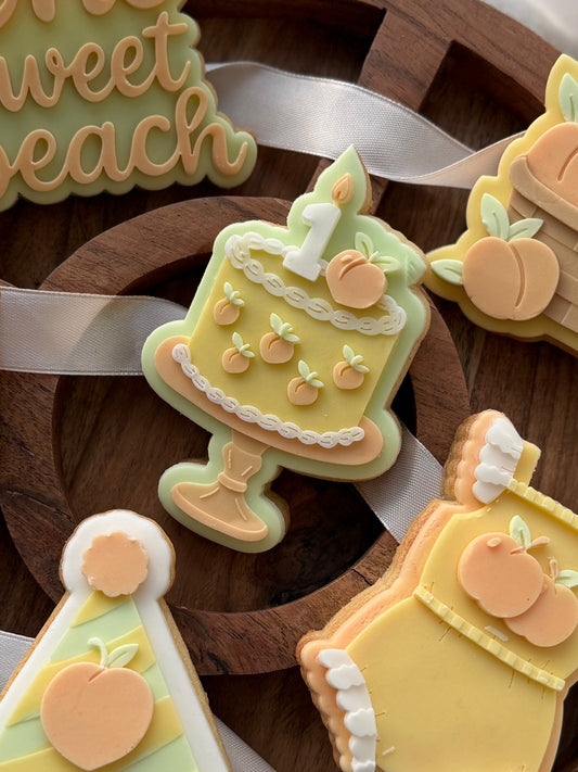 Peach Cake Stamp and Cutter