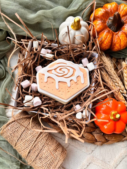 Cinnamon Bun Blondie Stamp and Cutter