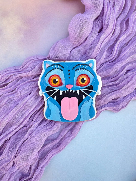 Blue Tiger Stamp and Cutter